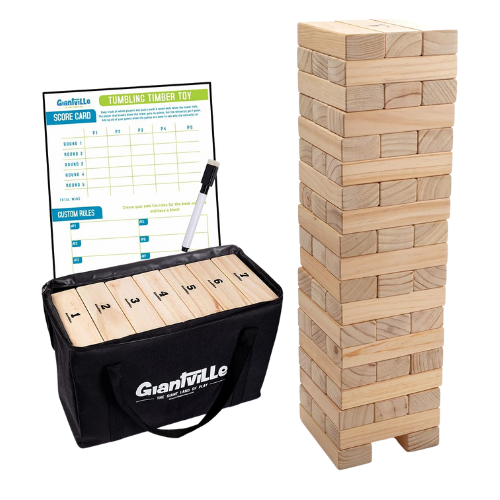 Giant Jenga provided by ALIGN